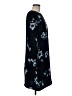 Ann Taylor 100% Polyester Black Casual Dress Size 8 - photo 4