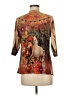 Fantazia Tan 3/4 Sleeve Blouse Size M - photo 2