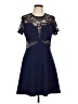 Express Blue Cocktail Dress Size L - photo 1