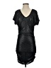 Express Metallic Black Casual Dress Size XS - photo 1