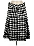 North Style Houndstooth Black Gray Casual Skirt Size 8 - photo 2
