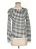 Jones New York Signature Checkered-gingham White Pullover Sweater Size XS - photo 1