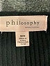Philosophy Republic Clothing Black Pullover Sweater Size M - photo 7