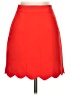 ASOS Solid Red Casual Skirt Size 0 - photo 2