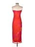 Unbranded Tie-dye Red Orange Cocktail Dress Size XS (estimated) - photo 2