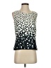 Ellen Tracy 100% Polyester Silver Sleeveless Top Size 2 - photo 1