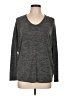 Tickled Teal Gray Long Sleeve T-Shirt Size L - photo 1