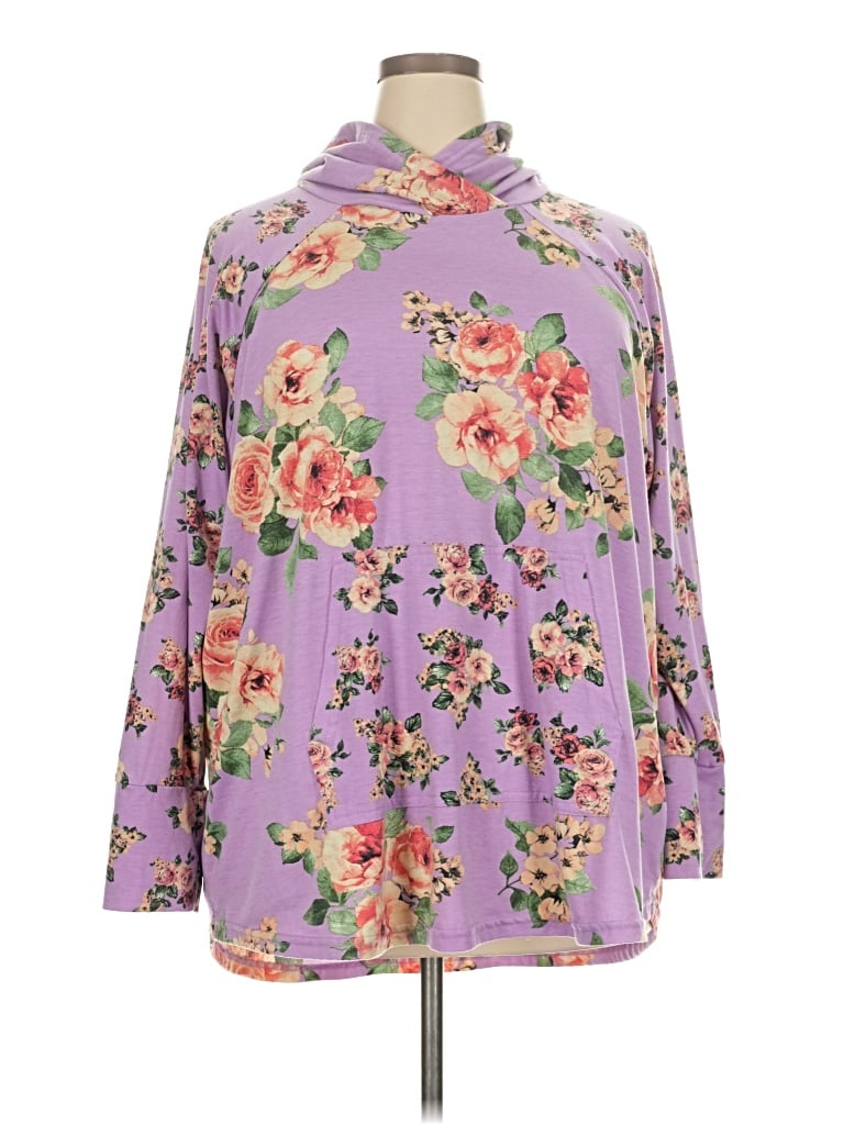 Pre-owned Lularoe Pullover Sweater In Purple