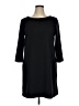Apt. 9 Solid Black Casual Dress Size XL - photo 1