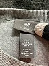 H&M Solid Gray Pullover Sweater Size M - photo 7
