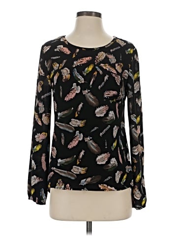 Noir Long Sleeve Blouse (view 1)