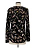 Noir 100% Polyester Black Long Sleeve Blouse Size XS - photo 2