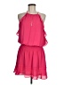 Parker 100% Polyester Solid Pink Cocktail Dress Size M - photo 1