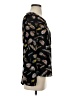 Noir 100% Polyester Black Long Sleeve Blouse Size XS - photo 4
