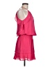 Parker 100% Polyester Solid Pink Cocktail Dress Size M - photo 4