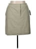 DKNY Solid Gray Black Casual Skirt Size 14 - photo 1