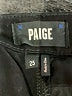 Paige Stars Black Shorts Size 25 waist - photo 3