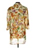 Peck & Peck 100% Polyester Tropical Orange 3/4 Sleeve Blouse Size L - photo 2