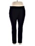 dalia Solid Black Active Pants Size XL - photo 1