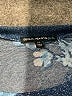 Sequin Hearts Print Blue Dress Size 12 - photo 3