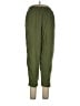 Max Studio Solid Green Linen Pants Size L - photo 1