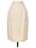 Unbranded Solid Ivory Formal Skirt Size 26 waist (estimated) - photo 1