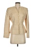 Le Suit 100% Polyester Gold Blazer Size 4 (petite) - photo 1