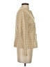Le Suit 100% Polyester Gold Blazer Size 4 (petite) - photo 4