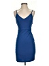 Sunset & Spring Solid Blue Cocktail Dress Size S - photo 1