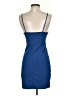 Sunset & Spring Solid Blue Cocktail Dress Size S - photo 2