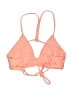 Hurley 100% Polyester Pink Swimsuit Top Size S - photo 2