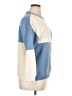 Coeur De Vague 100% Acrylic Color Block Blue Pullover Sweater Size XL - photo 4