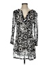 Tory Burch Print Silver Casual Dress Size S - photo 1