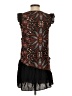 BCBGeneration 100% Rayon Paisley Black Cocktail Dress Size XS - photo 2