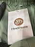 Flexi Solid Green Casual Pants Size S - photo 7