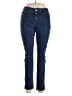 Lee Solid Blue Jeans Size 35 waist - photo 1