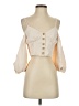 JOA Ivory 3/4 Sleeve Blouse Size XS - photo 1