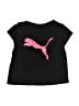 Puma Animal Print Black Short Sleeve T-Shirt 9-12 MO / 12 MO - photo 1