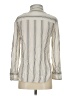 Vince. Stripes Ivory Long Sleeve Button-Down Shirt Size XS - photo 2