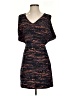 BCBGeneration 100% Polyester Print Black Cocktail Dress Size 2 - photo 1