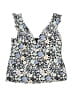 Freshwater Floral Blue Swimsuit Top Size 1X - photo 1