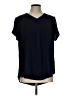 Assorted Brands Black Short Sleeve Blouse Size L - photo 1
