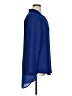 Zanzea Collection 100% Polyester Blue 3/4 Sleeve Blouse Size 14 - photo 4