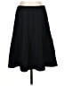 Woolmark Solid Black Formal Skirt Size 4 - photo 1