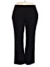 Roz & Ali Solid Black Active Pants Size 18 - photo 1