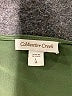 Coldwater Creek 100% Polyester Green Yellow 3/4 Sleeve Blouse Size L - photo 7