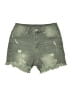 Jeans Green Denim Shorts Size S - photo 1