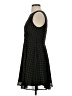 Express 100% Polyester Houndstooth Black Cocktail Dress Size 4 - photo 5