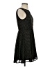 Express 100% Polyester Houndstooth Black Cocktail Dress Size 4 - photo 4