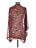 Jodifl 100% Polyester Burgundy Kimono Size S - photo 2